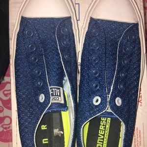 Converse Chuck II lunarlon, blue, M 7.5/W9.5, used